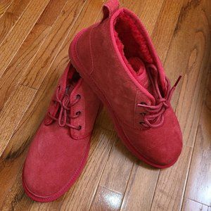 Red Men's UGG boots